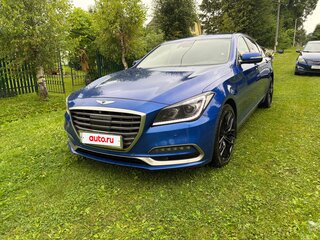 2018 Genesis G80 I, синий, 2499000 рублей, вид 1