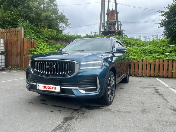 2023 Geely Monjaro (Xingyue L) I, синий, 3300000 рублей - вид 9
