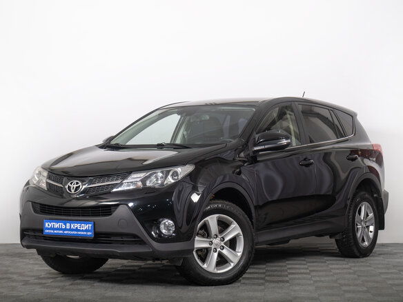 2013 Toyota RAV4 IV (XA40), чёрный, 1999000 рублей - вид 1