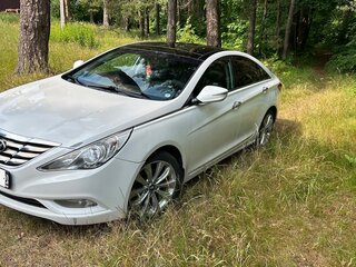 2012 Hyundai Sonata VI (YF), белый, 1230000 рублей, вид 1