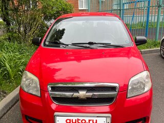 2007 Chevrolet Aveo I, красный, 450000 рублей, вид 1