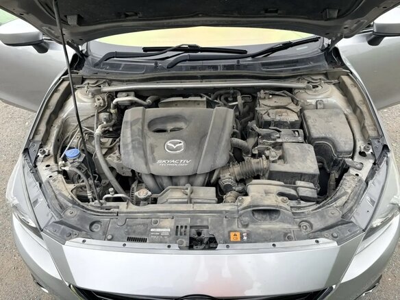 2014 Mazda Axela III, серый, 1100000 рублей - вид 7