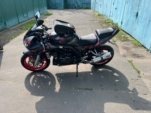 2005 Suzuki SV 1000, чёрный - вид 8