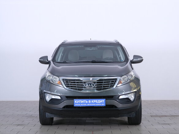 2010 Kia Sportage III, серебристый - вид 1