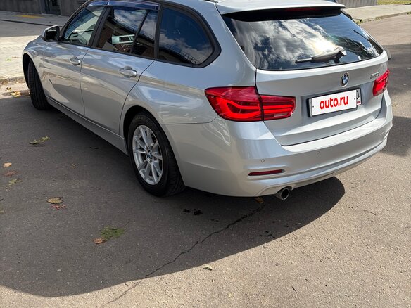 2017 BMW 3 серии 318i VI (F3x) Рестайлинг, серебристый, 1700000 рублей - вид 6
