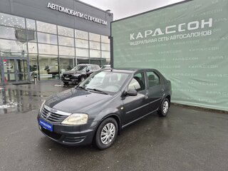 2010 Renault Logan I Рестайлинг, серый, 520000 рублей, вид 1
