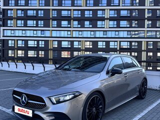 2019 Mercedes-Benz A-Класс 200 IV (W177), серебристый, 3100000 рублей, вид 1