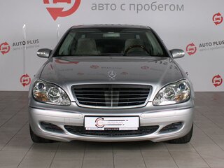 2002 Mercedes-Benz S-Класс 350 IV (W220) Рестайлинг, серебристый, 799000 рублей, вид 3