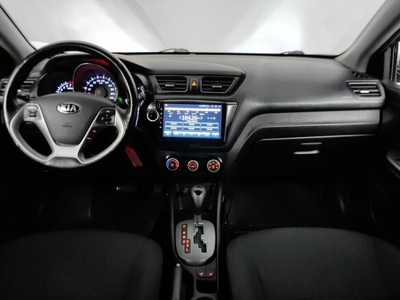 2016 Kia Rio III Рестайлинг, коричневый - вид 12