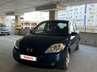 2005 Mazda Demio II (DY) Рестайлинг, синий, 380000 рублей, вид 1