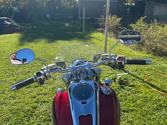 2009 Yamaha XV 1900, красный, 949000 рублей - вид 2