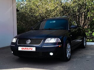2001 Volkswagen Passat B5 Рестайлинг, синий, 360000 рублей, вид 2