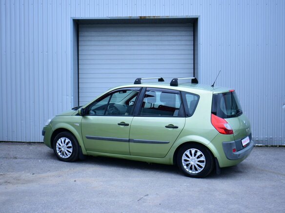 2008 Renault Scenic II Рестайлинг, зелёный, 399000 рублей - вид 2