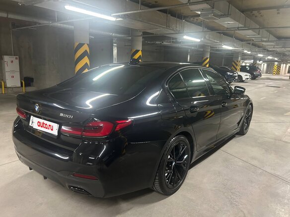 2021 BMW 5 серии 520i VII (G30/G31/G38) Рестайлинг, чёрный - вид 29