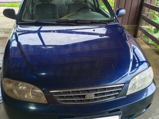 2008 Kia Spectra I Рестайлинг 2, синий, 310000 рублей, вид 1