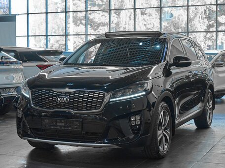 2019 Kia Sorento III Prime Рестайлинг, чёрный, 2649000 рублей, вид 3