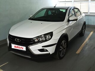 2018 Lada (ВАЗ) Vesta Cross I, белый, 1290000 рублей, вид 1