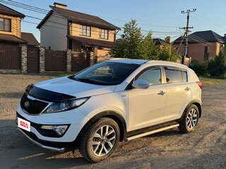 2015 Kia Sportage III Рестайлинг, белый, 1565000 рублей, вид 4
