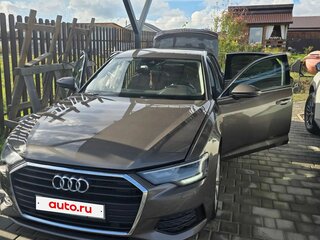 2019 Audi A6 40 TDI V (C8), коричневый, 3150000 рублей, вид 2