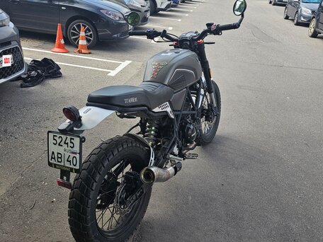 2023 Fuego Scrambler 250, чёрный, 100000 рублей, вид 3