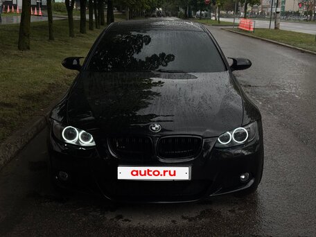 2007 BMW 3 серии 335i V (E90/E91/E92/E93), чёрный, 1530000 рублей, вид 1