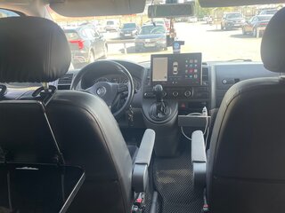 2011 Volkswagen Caravelle T5 Рестайлинг, серый, 1790000 рублей, вид 5
