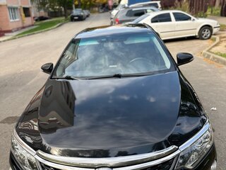 2017 Toyota Camry VII (XV50) Рестайлинг 2, чёрный, 1830000 рублей, вид 4