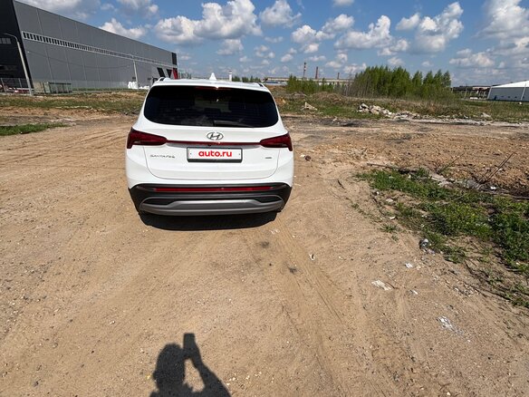 2021 Hyundai Santa Fe IV Рестайлинг, белый, 3650000 рублей - вид 12