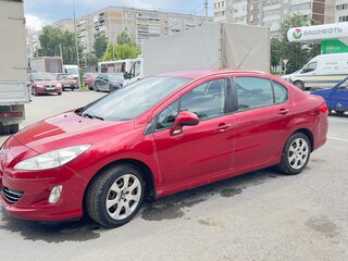 2012 Peugeot 408 I, красный, 490000 рублей, вид 1