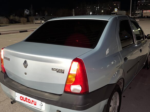 2006 Renault Logan I, зелёный, 320000 рублей - вид 3