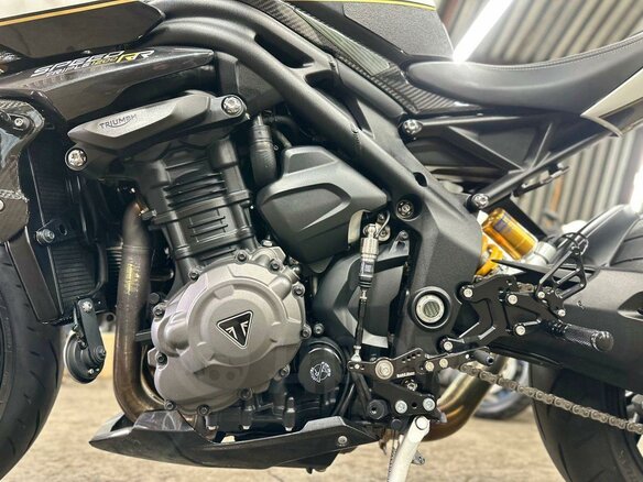 2022 Triumph Speed Triple, белый, 1550000 рублей - вид 17