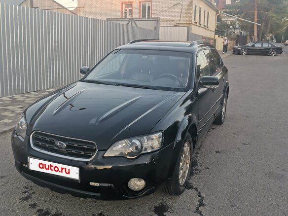 2004 Subaru Outback III, чёрный