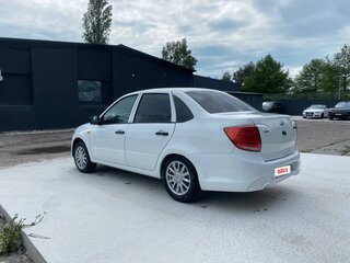 2015 Lada (ВАЗ) Granta I, белый, 490000 рублей, вид 4