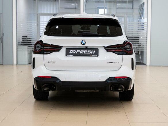 2021 BMW X3 20d xDrive III (G01) Рестайлинг, белый, 6800000 рублей - вид 3