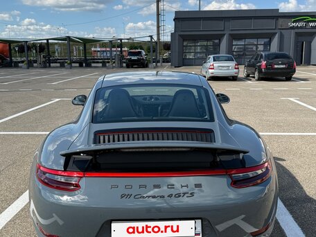 2017 Porsche 911 Carrera 4 GTS VII (991) Рестайлинг, серебристый, 12600000 рублей, вид 5