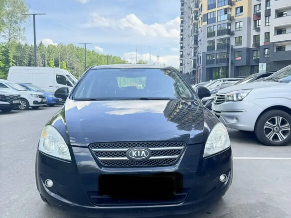 2007 Kia Ceed I, чёрный - вид 1