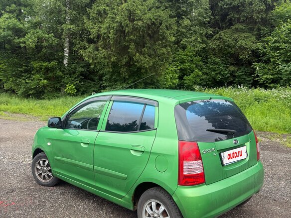 2007 Kia Picanto I, зелёный - вид 6