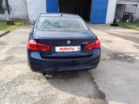 2015 BMW 3 серии 318i VI (F3x) Рестайлинг, синий, 1950000 рублей, вид 3