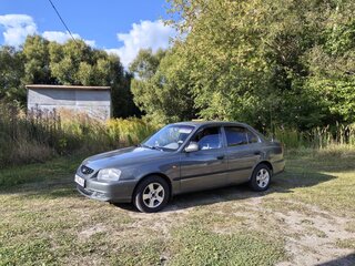 2004 Hyundai Accent ТагАЗ II, серый, 248000 рублей, вид 1