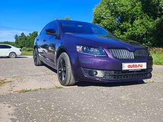 2014 Skoda Octavia III (A7), фиолетовый, 900000 рублей, вид 3