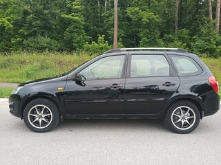 2013 Lada (ВАЗ) Kalina II, чёрный, 470000 рублей, вид 4