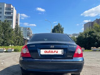 2008 Hyundai Elantra ТагАЗ III (XD2) Рестайлинг, синий, 350000 рублей, вид 3