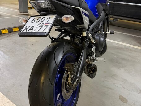 2017 Yamaha MT-09 (FZ-09), синий, 849000 рублей, вид 2