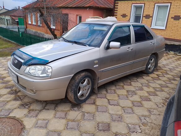 2007 Chery Amulet (A15) I, серый, 160000 рублей