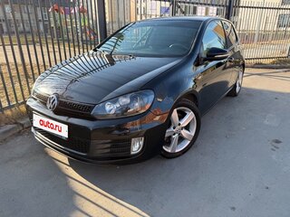 2010 Volkswagen Golf VI, чёрный, 900000 рублей, вид 2