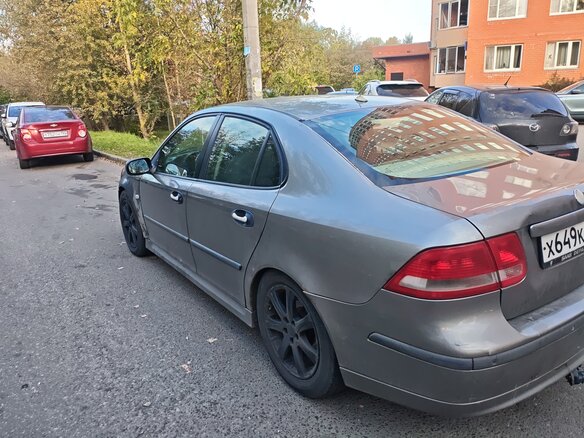 2003 Saab 9-3 II, серый, 185000 рублей - вид 6