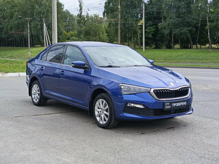 2021 Skoda Rapid II, синий, 1845000 рублей, вид 3