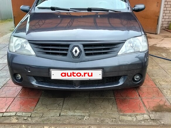 2006 Renault Logan I, серый, 340000 рублей