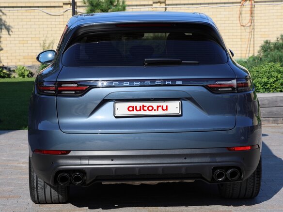 2020 Porsche Cayenne III, голубой, 5150000 рублей - вид 24