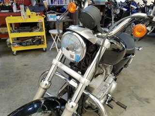 2013 Harley-Davidson Sportster 883, чёрный, 777000 рублей, вид 3